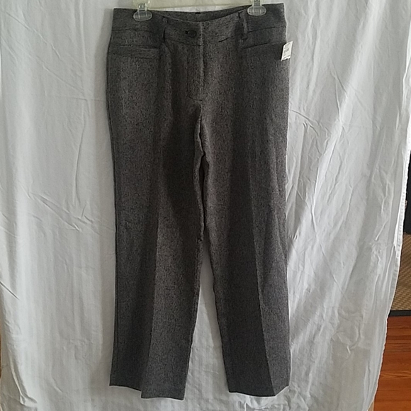 Trixie & Lulu Gray and Black Pants - Picture 1 of 5